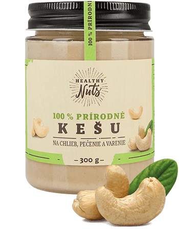 Healthy Nuts 100 % PRÍRODNÁ KEŠU PASTA, 300g