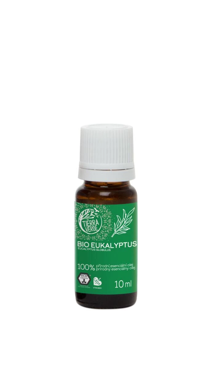 Esenciálny olej BIO Eukalyptus (10 ml) - Tierra Verde