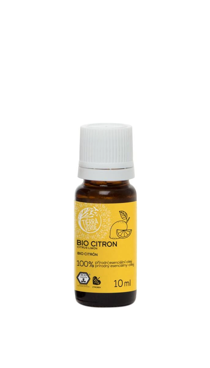 Esenciálny olej BIO Citrón (10 ml) - Tierra Verde