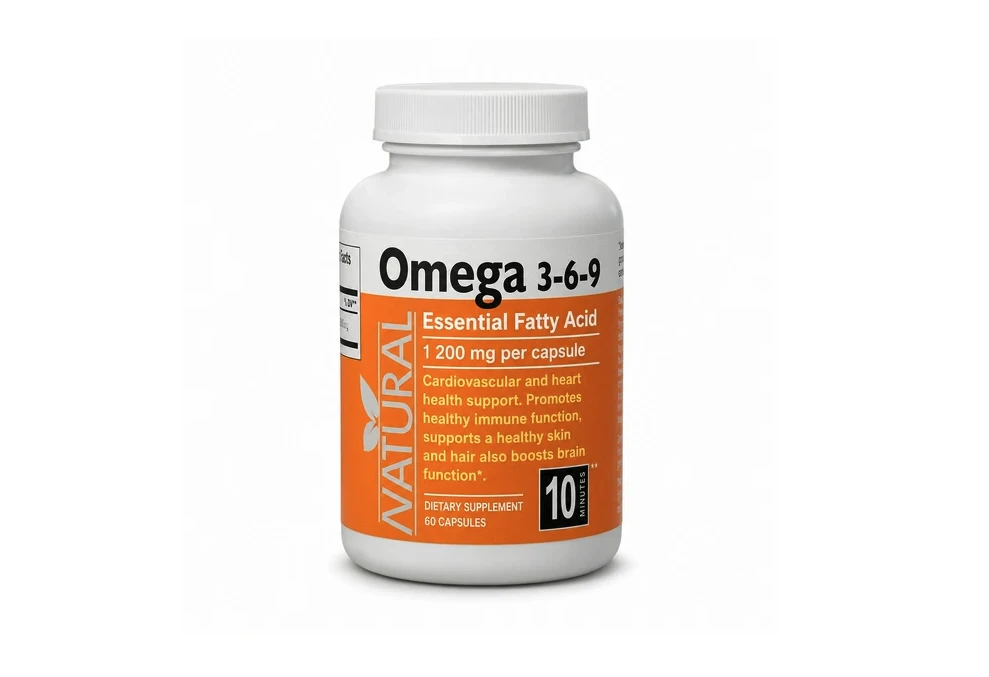 NATURAL Omega 3-6-9 - 1000 mg - 60 kapsúl
