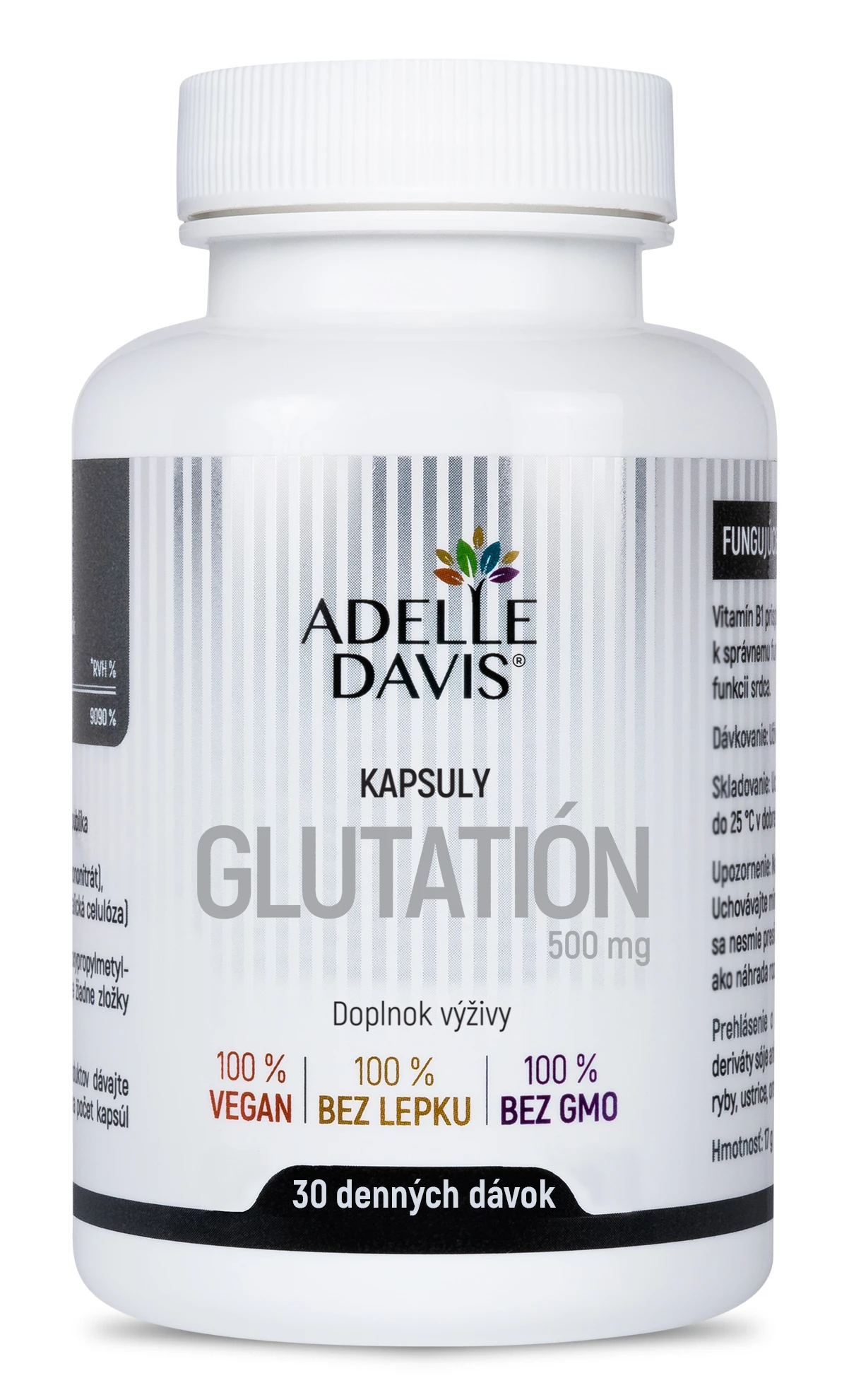 Adelle Davis - Glutatión kapsuly, 30 denných dávok