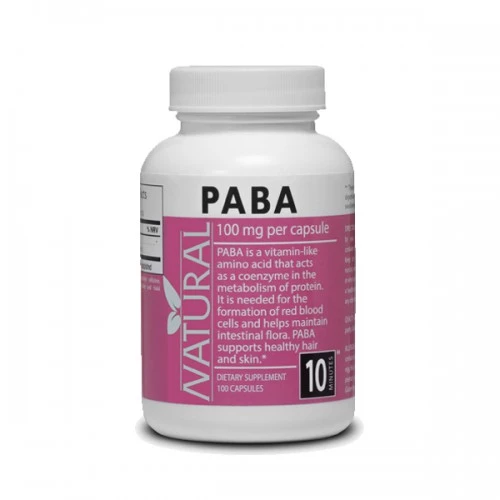 NATURAL Vitamín B10 (PABA) 100 mg, 100 kapsúl