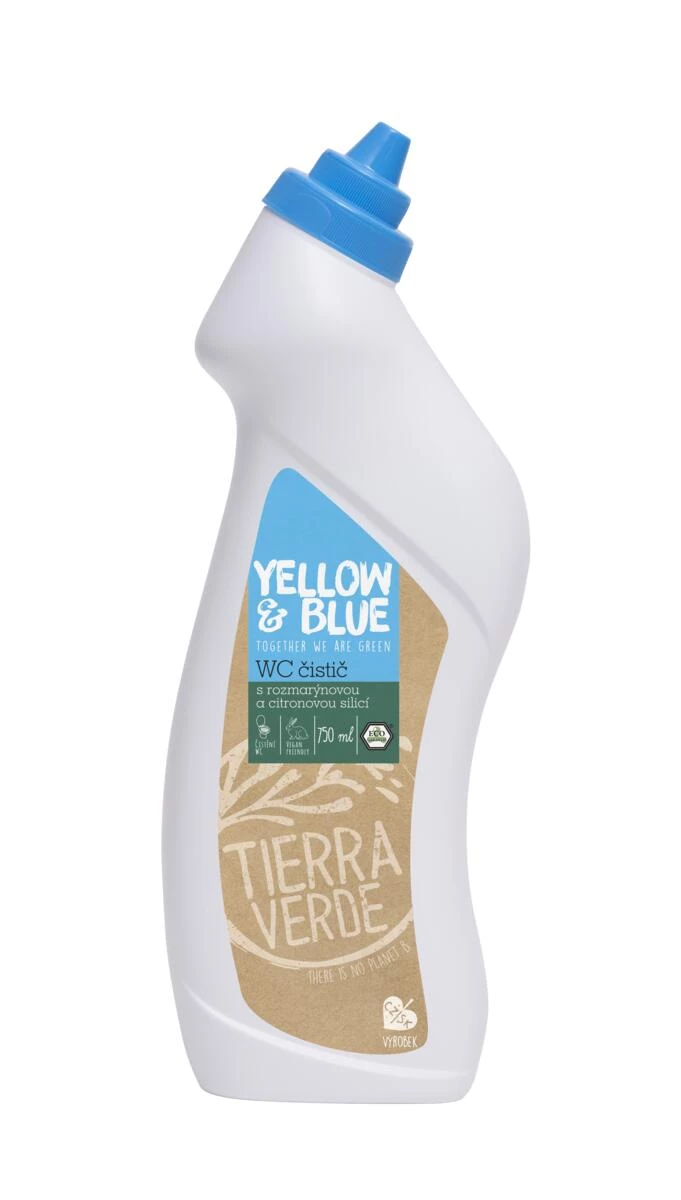 TIERRA VERDE - WC čistič s rozmarínovou a citrónovou silicou, 750 ml