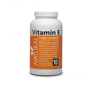 NATURAL Vitamín E 400 IU prírodný, 400 kapsúl