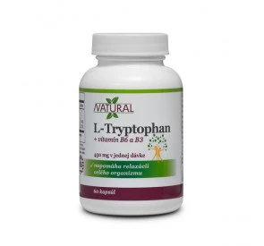 NATURAL L-Tryptophan 225 mg, 60 kapsúl