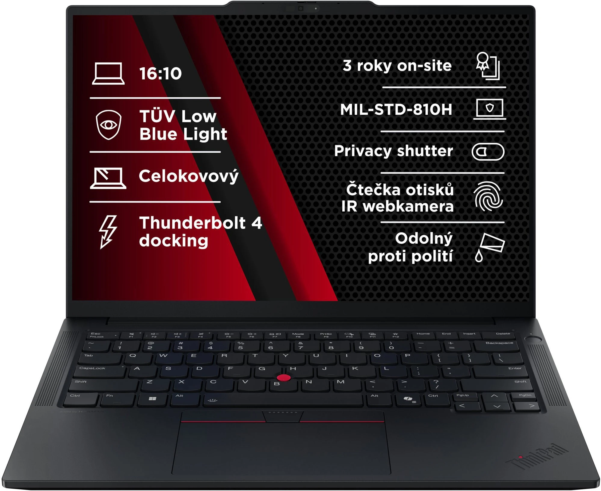 Lenovo ThinkPad E14 Gen 7 Black (3 roky ONSITE servis)