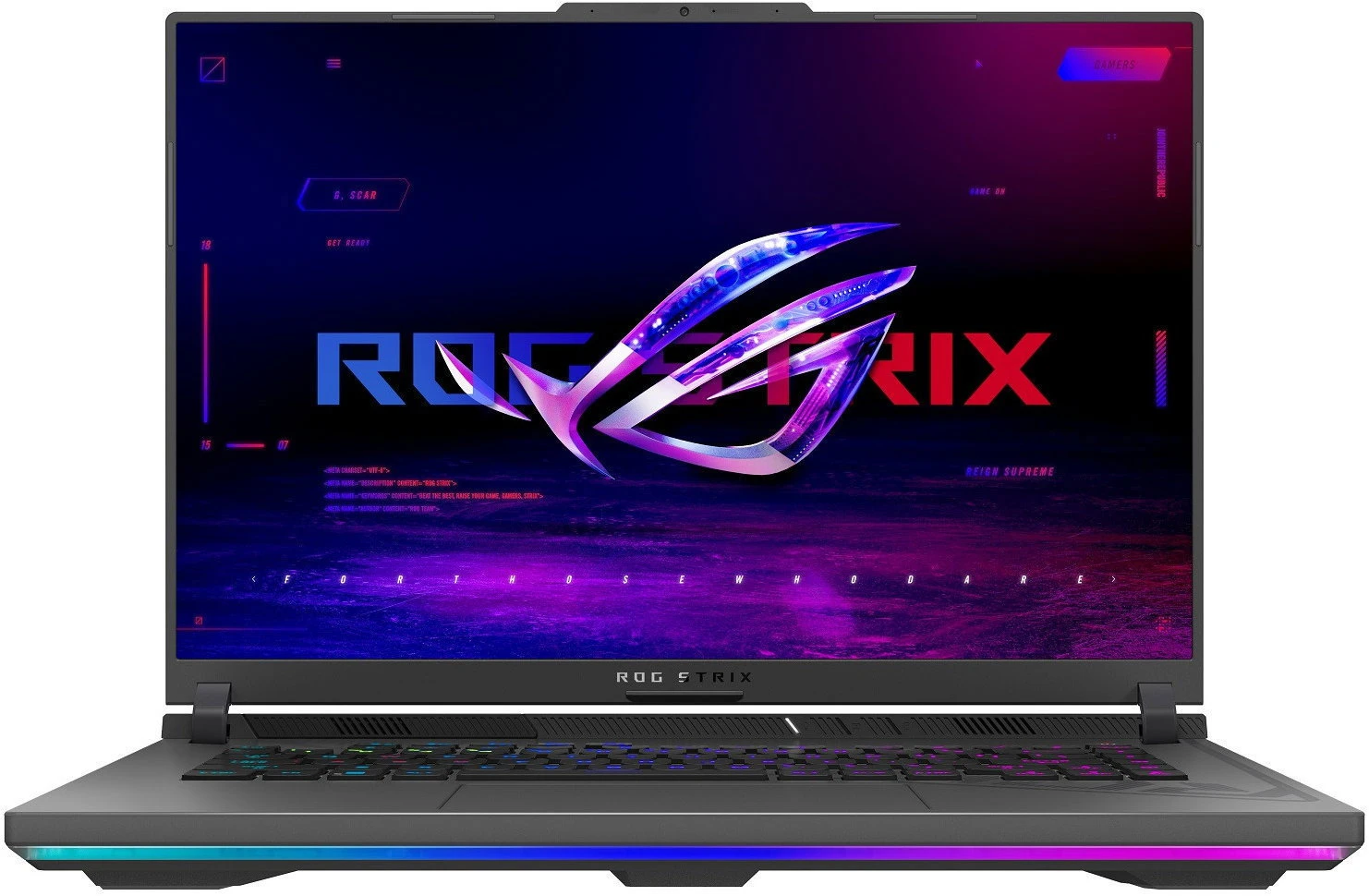 ASUS ROG Strix G16 G614PP-NEBULA016W Eclipse Gray kovový