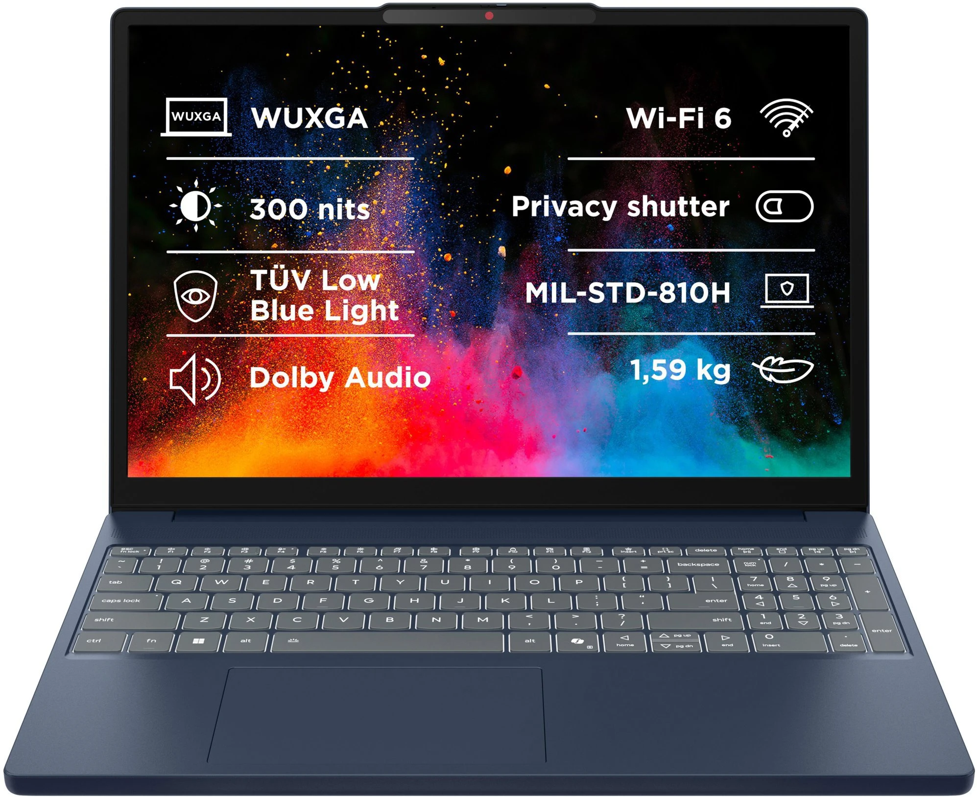 Lenovo IdeaPad Slim 3 15IRH10 Cosmic Blue kovový
