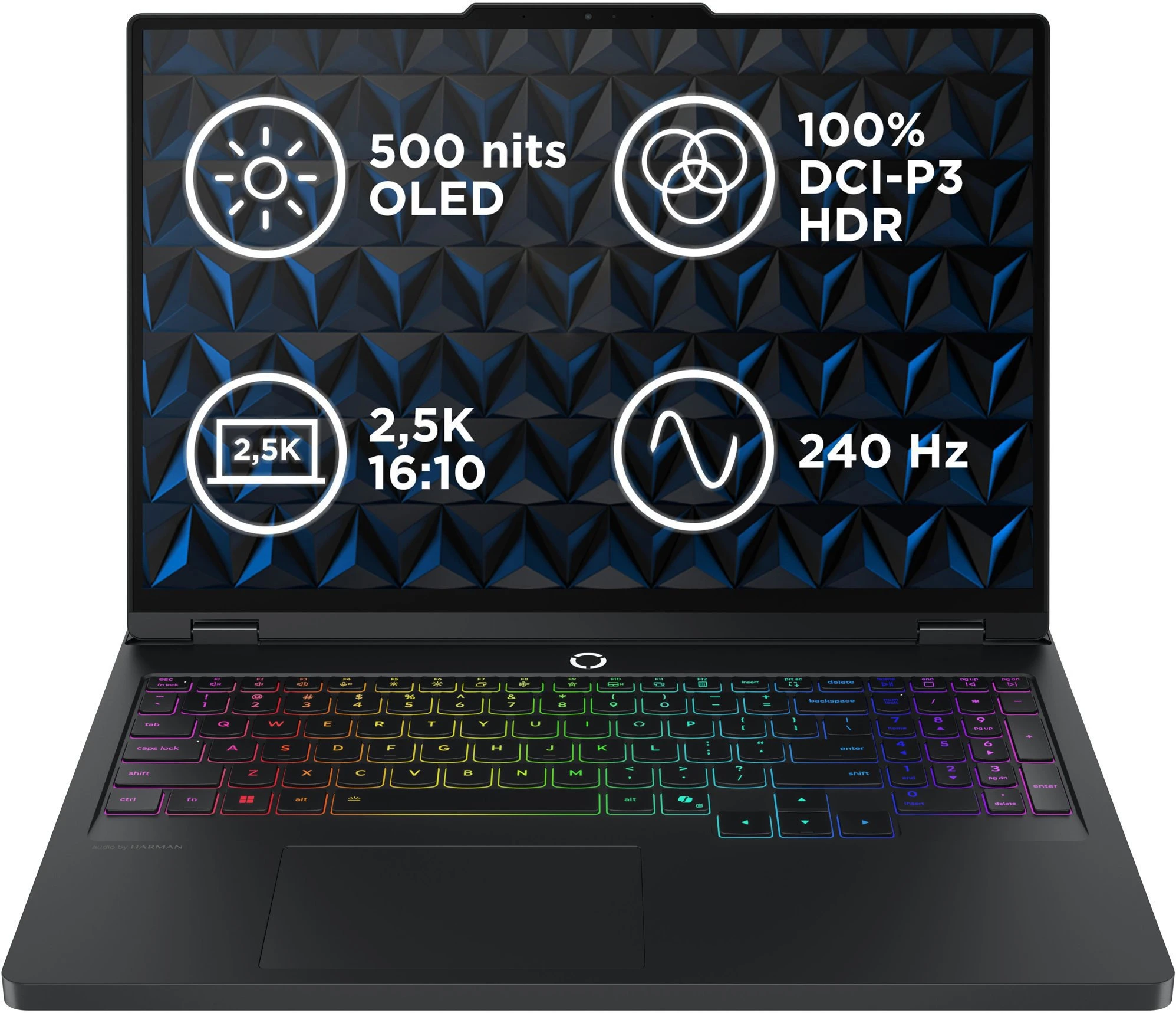 Lenovo Legion Pro 5 16IAX10H Eclipse Black kovový