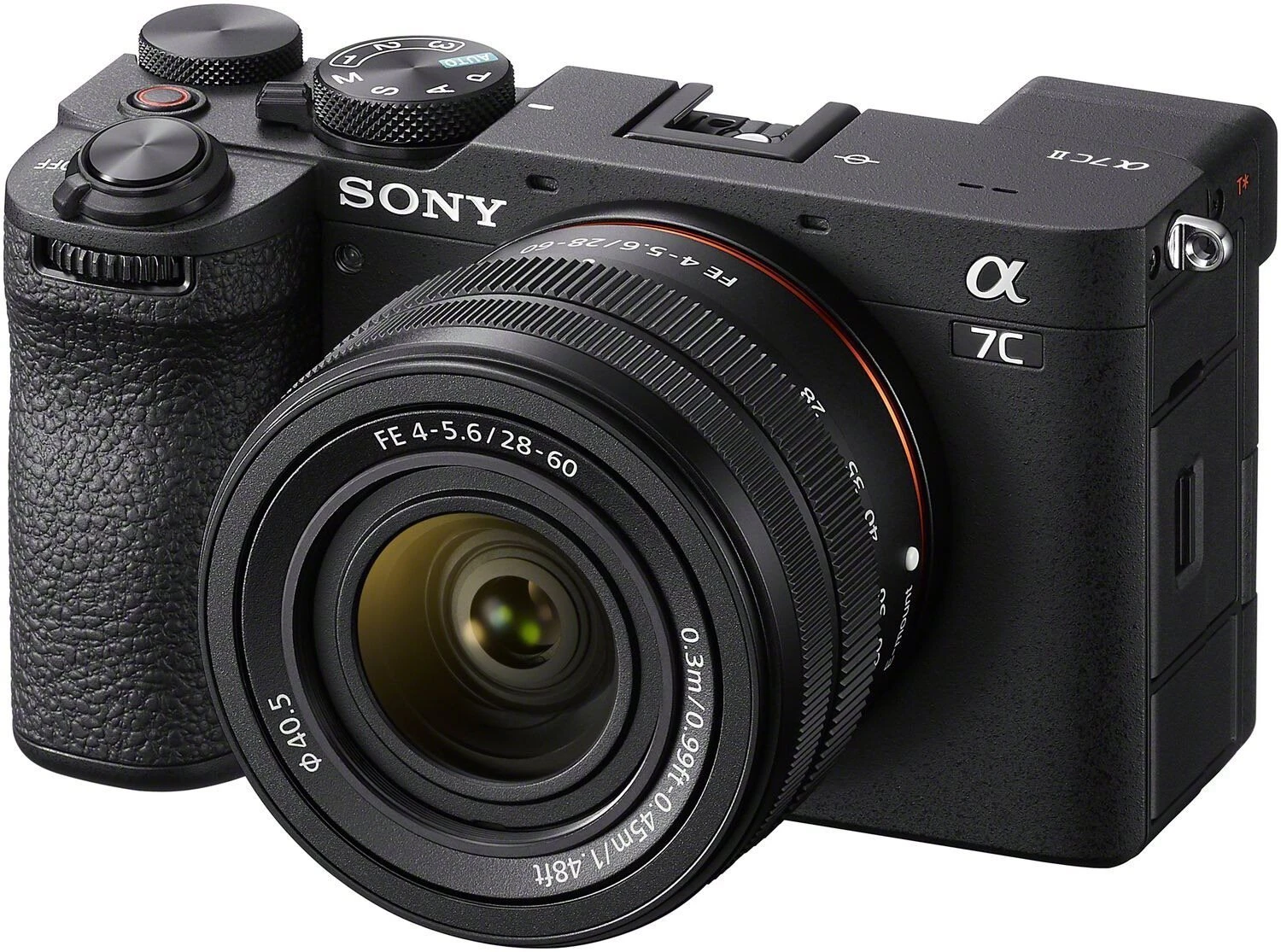 Sony Alpha A7C II + FE 28–60 mm f/4–5,6 čierny