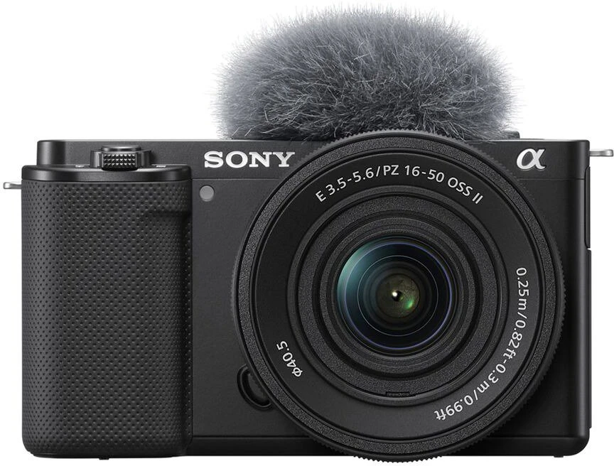 Sony Alpha ZV-E10 vlogovací fotoaparát + 16–50 mm f/3.5–5.6 OSS II