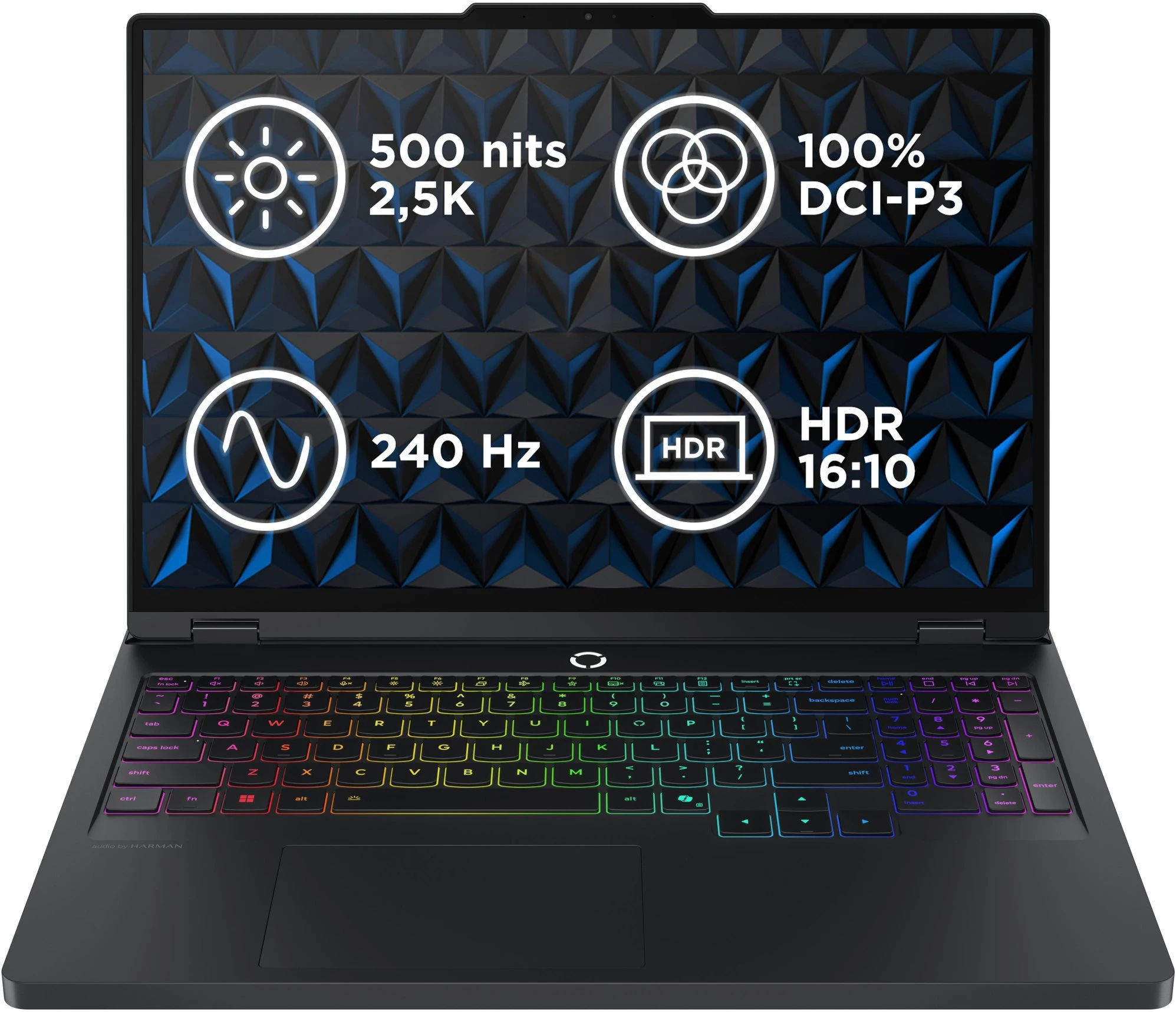 Lenovo Legion Pro 5 16IRX10 Eclipse Black kovový