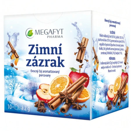 MEGAFYT Zimný zázrak ovocný čaj aromatizovaný porciovaný 20 g