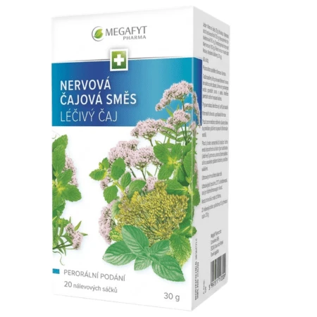 MEGAFYT Nervová čajová zmes 20 x 1,5 g