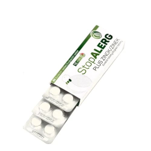 STOPALERG Plus zinok 30 žuvacích tabliet