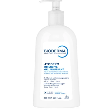 BIODERMA Atoderm intensive gel moussant upokojujúci sprchový gél 500 ml