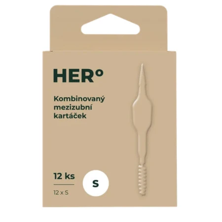 HERBADENT HERo medzizubná kefka kombinovaná S 1 x 12 ks