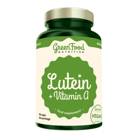 GREENFOOD Lutein + Vitamin A 90 kapsúl