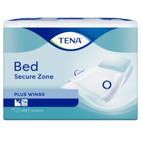 TENA Bed plus wings absorpčné podložky 180 x 80 cm 20 kusov