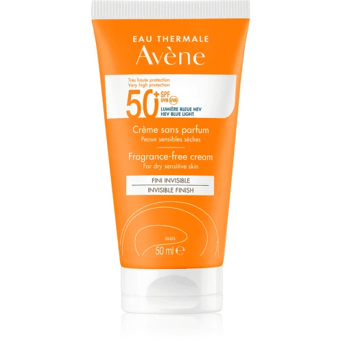 AVENE Krém SPF 50+ bez parfumácie pre citlivú pleť 50 ml