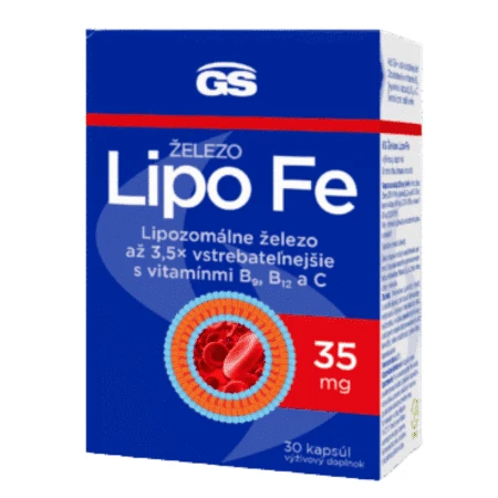 GS Železo lipo Fe 30 kapsúl
