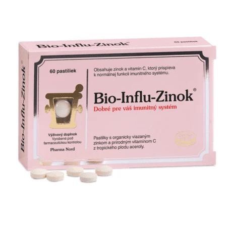 PHARMA NORD Bio influ zinok 60 tabliet
