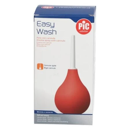 PiC Solution Easy Wash BALÓNIK klystírový veľ.č.6 (objem 224 ml ) s kanylou 1x1 ks