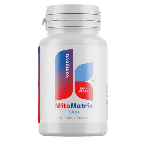 KOMPAVA Mitomatrix NAD+ 500 mg 60 kapsúl