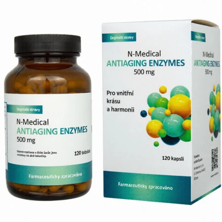 N-MEDICAL Antiaging enzymes 120 kapsúl
