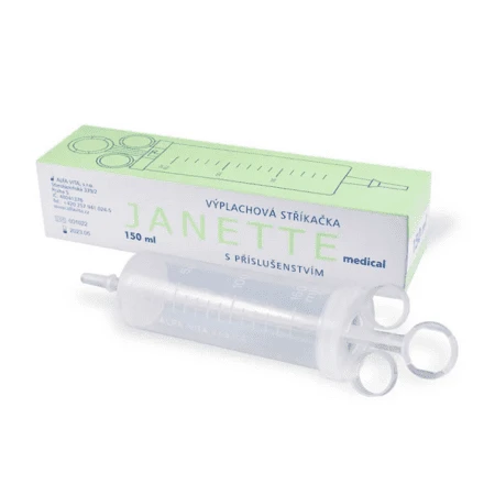 JANETT Striekačka vyplachovacia 150 ml 1 ks
