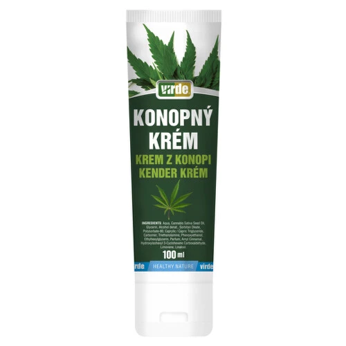 VIRDE Konopný krém rýchla úľava a uvoľnenie 100 ml