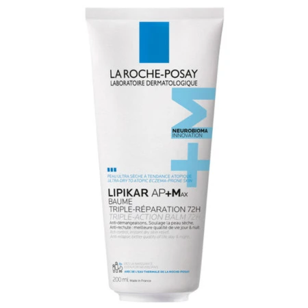 LA ROCHE-POSAY Lipikar Baume AP+ MAXbalzam s trojitým účinkom veľmi suchá pokožka 200 ml