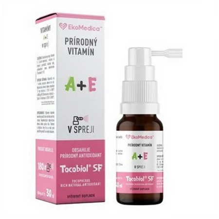 EKOMEDICA SK Prírodný vitamín A+E v spreji 30 ml