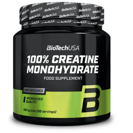 BiotechUSA 100% Creatine monohydrate bez prichute 300g