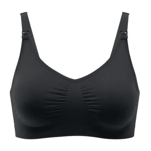 MEDELA Tehotenská a dojčiaca podprsenka keep cool veľkosť M čierna 1 ks
