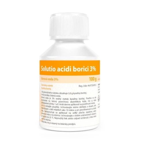 SOLUTIO Acidi borici 3% 100 g