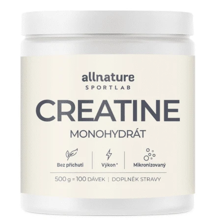 ALLNATURE Sportlab creatine monohydrát prášok bez príchute 500 g