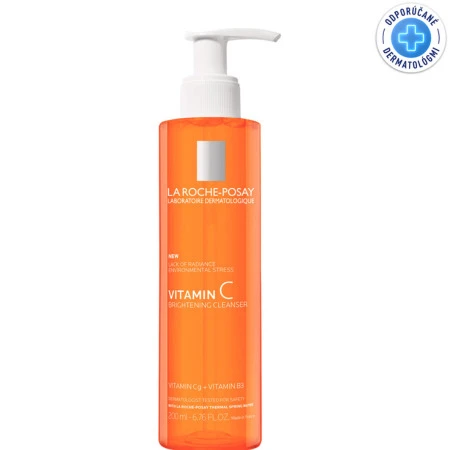 LA ROCHE-POSAY Vitamín C penivý čistiaci gél 200 ml