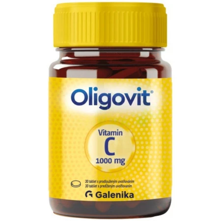 OLIGOVIT Vitamín C 1000 mg s predĺženým uvoľňovaním 30 tabliet