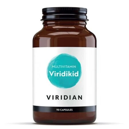 VIRIDIAN Viridikid multivitamín 90 kapsúl