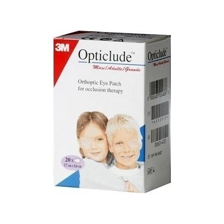 3M OPTICLUDE Standard maxi očná náplasť 20 kusov