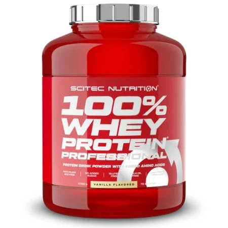 SCITEC NUTRITION 100% Whey protein professional proteínový nápoj vanilka 2350 g