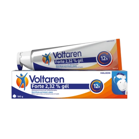 VOLTAREN Forte 2,32% gél na bolesť chrbta svalov a kĺbov 180 g - balenie 2 ks