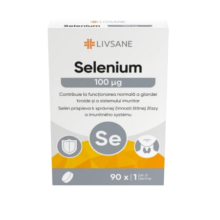 LIVSANE Selén 100 µg 90 kapsúl