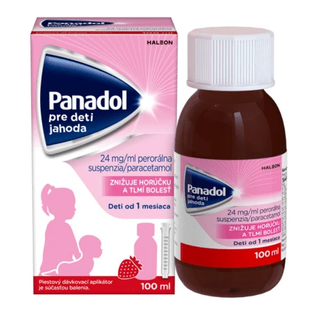 PANADOL Pre deti jahoda od 1m+ 100 ml