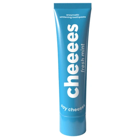 CHEEEES Fresh mint zubná pasta enzymatická bieliaca 60 g