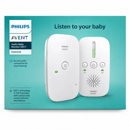 PHILIPS AVENT Zvukový detský monitor dect essential 1 x 1 set