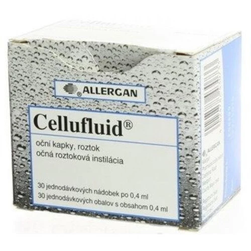 CELLUFLUID očné kvapky 30 x 0,4 ml