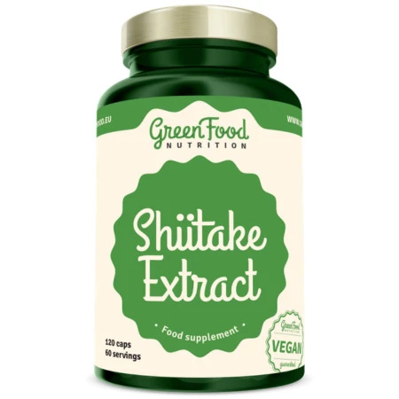 GREENFOOD Shiitake Extract 120 kapsúl
