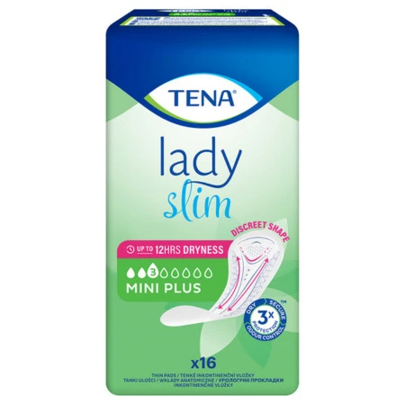 TENA Lady slim mini plus inkontinenčné vložky 16 ks